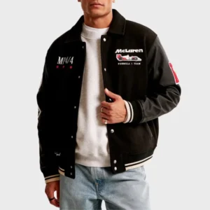 Abercrombie McLaren Varsity Jacket Men