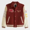 Abercrombie Kansas City Chiefs Varsity Jacket