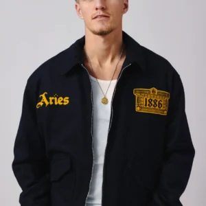 Arsenal X Aries Wool Bomber Jacket