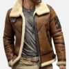 Men’s Aviator B3 Flight Leather Shearling Jacket