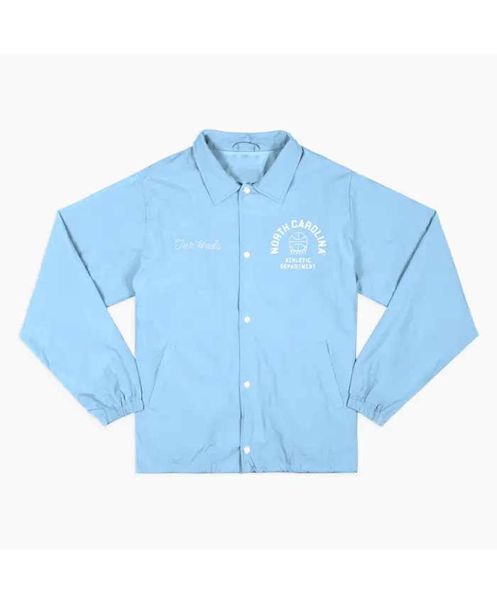 1970s North Carolina Tar Heels Basketball Coaches Jacket.webp