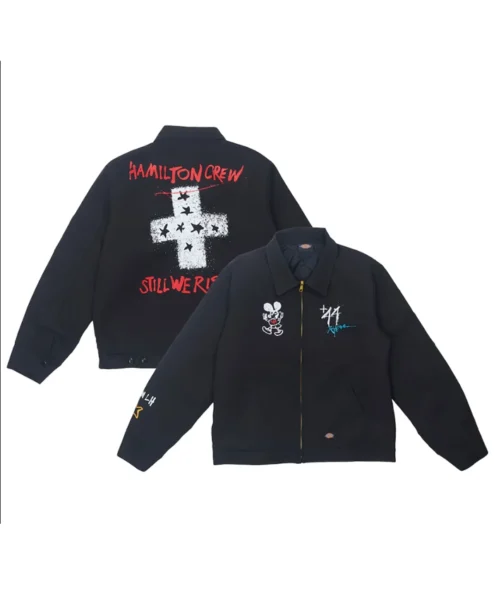 44 Steadman Stars Zip Up Quilted Jacket.webp