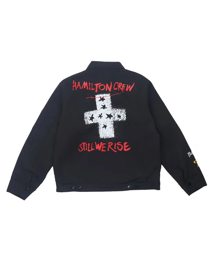 44 Steadman Stars Zip Up Quilted Jacket Back.webp