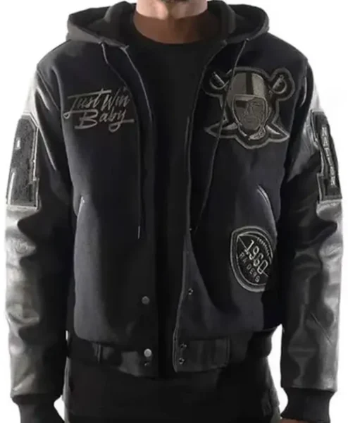 Alene Pacocha Las Vegas Raiders Wool Varsity Jacket.webp