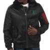 Alfred Feeney Las Vegas Raiders Starter Black Zip Jacket.webp