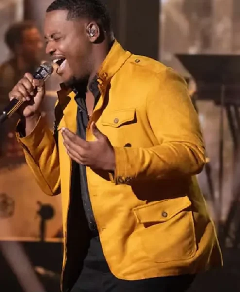 American Idol S23 Daniel Stallworth Yellow Jacket