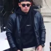 Anthony Ramos The Beauty Black Leather Jacket.webp