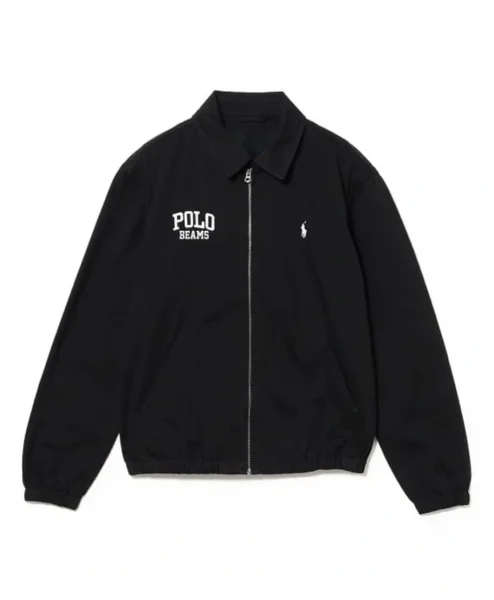 Beams x Polo Ralph Lauren Bayport Black Windbreaker Jacket