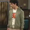 Beyond the Gates Alex Cheeks Green Bomber Jacket.webp