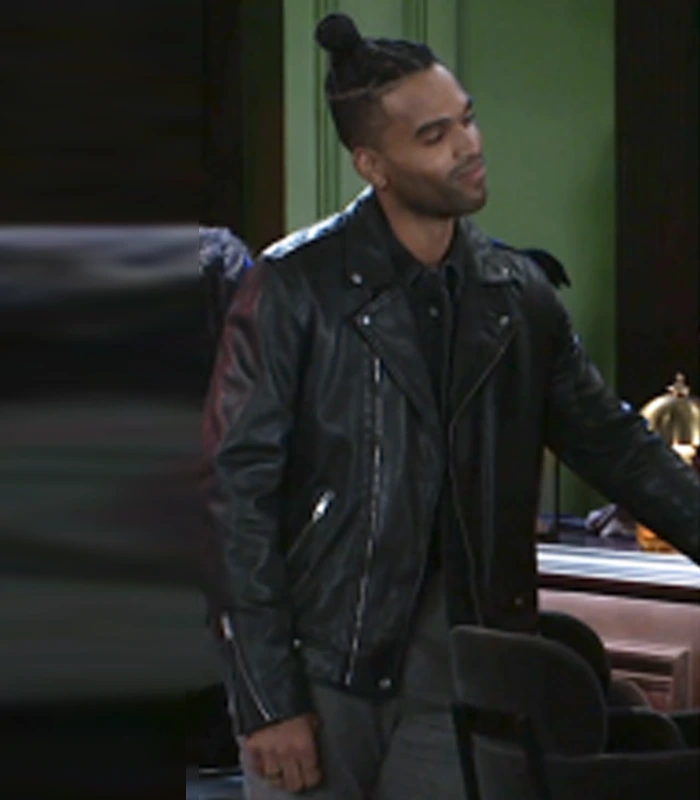 Beyond the Gates David Lami Friebe Black Leather Jacket.webp