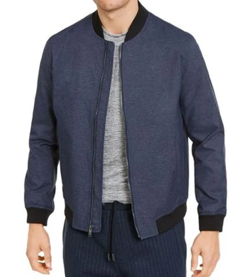 Beyond the Gates Mike Manning Bomber Jacket Front.webp