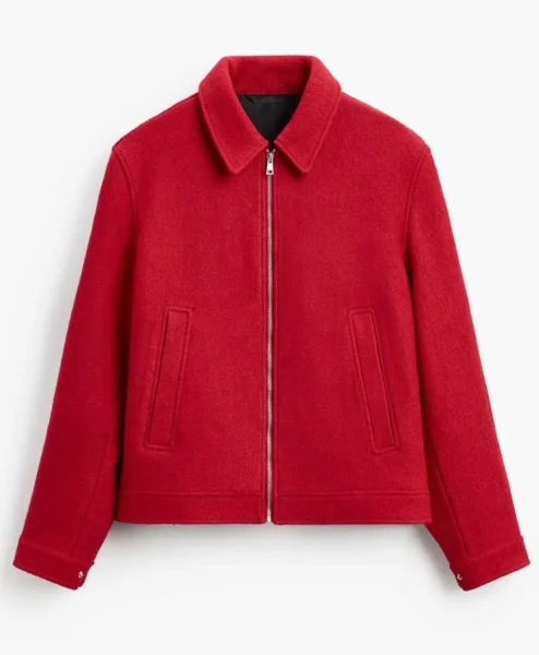 Beyond the Gates S01 Andre Richardson Red Wool Jacket.webp