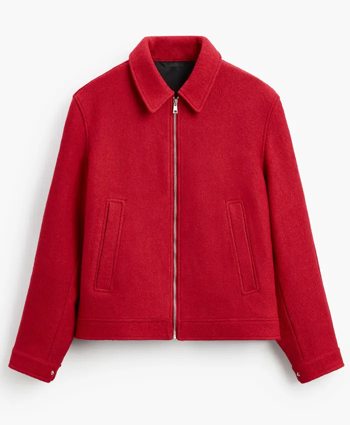 Beyond the Gates S01 Andre Richardson Red Wool Jacket.webp