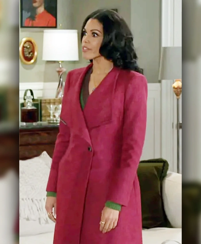 Beyond the Gates S01 Dani Dupree Pink Coat.webp