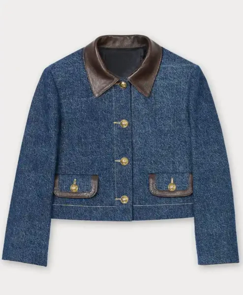 Beyond the Gates S01 Kat Richardson Blue Denim Jacket.webp
