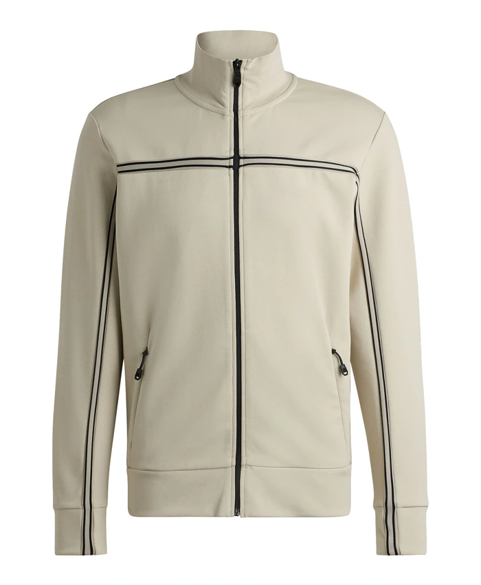 Beyond the Gates S01 Maurice Johnson Beige Track Jacket.webp