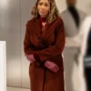 Beyond the Gates S01 Trisha Mann Brown Coat.webp
