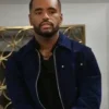 Beyond the Gates Sean Freeman Blue Suede Leather Jacket.webp