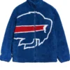 Buffalo Bills Chalk Line Big Logo Sherpa Jacket.webp