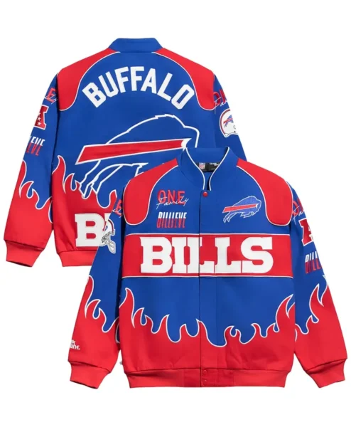 Buffalo Bills Chalk Line Premium Racing Full Snap Jacket.webp
