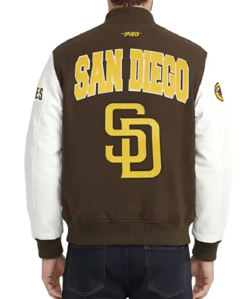 Buy San Diego Padres City Arch Full Snap Navy Brown and White Varsity