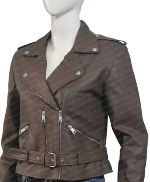 Classic Nancy Women Leather Jacket