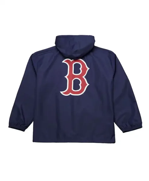 Coaches Boston Red Sox Navy Windbreaker Hooded Jacket For Sale.webp