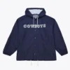 Coaches Dallas Cowboys Navy Windbreaker Hooded Jacket.webp