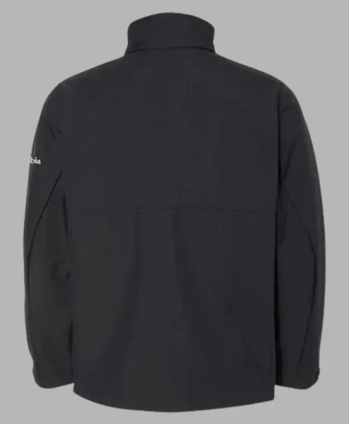 Columbia Ascender Softshell Jacket Black Back