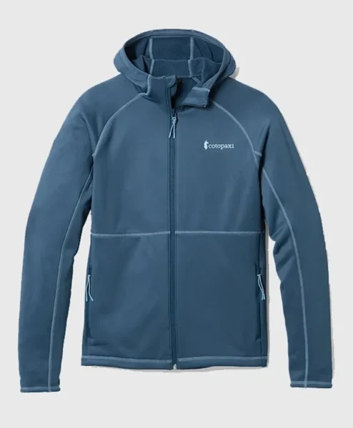 Cotopaxi Tempa Blue Fleece Hooded Jacket