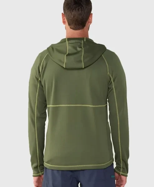 Cotopaxi Tempa Green Fleece Hooded Jacket