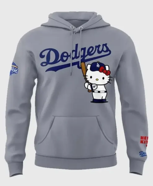 Dodgers Hello Kitty Hoodie
