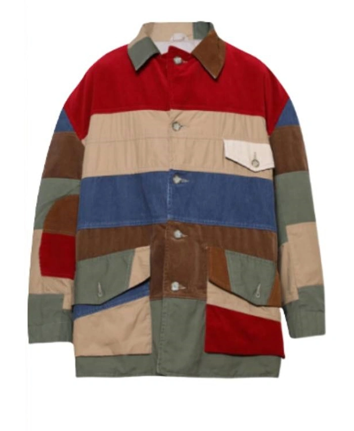 Euphoria S03 Zendaya Coleman Colorblock Jacket