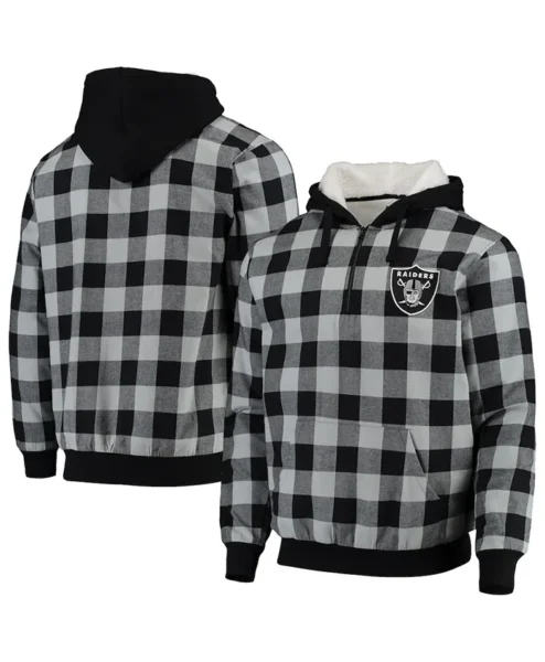 Floy Adams Raiders Flannel Jacket.webp