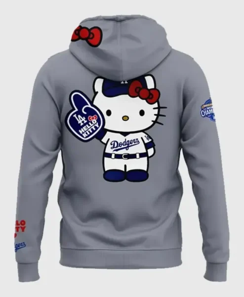 Hello Kitty Dodgers Hoodie