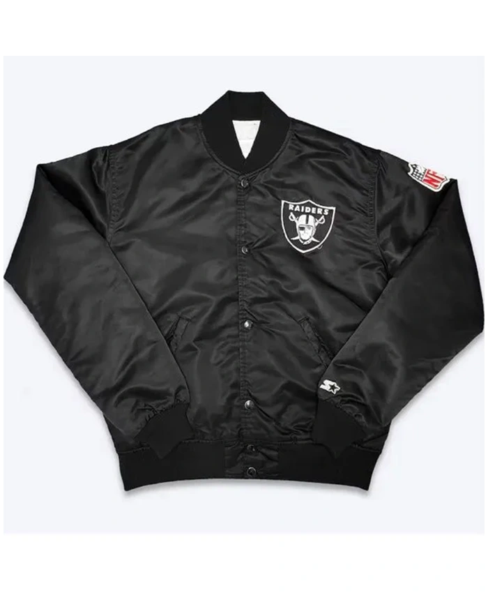 Josue Mills Ice Cube Raiders Satin Varsity Jacket.webp