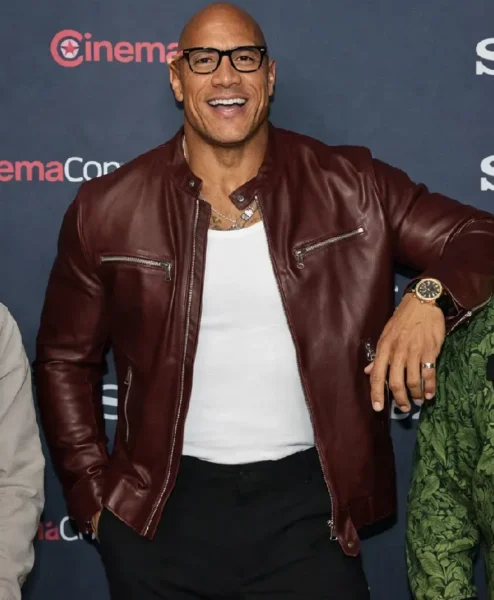 Jumanji Open World Photocall Dwayne Johnson Jacket
