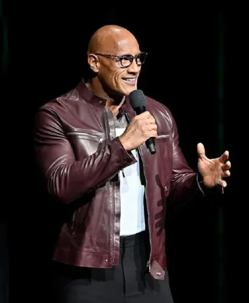Jumanji Open World Photocall Dwayne Johnson Jacket For Men