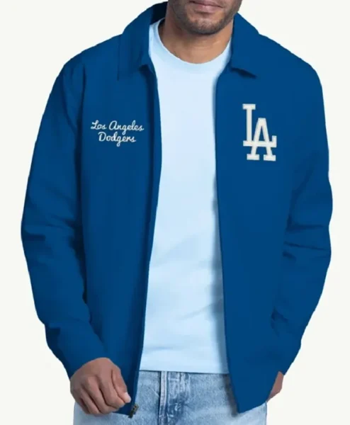 LA Dodgers Franchise Full Zip Jacket