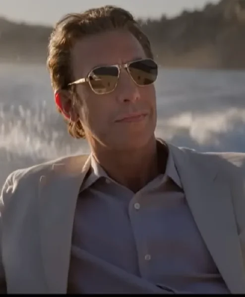 Ladies First 2026 Sacha Baron Cohen White Blazer