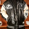 Las Vegas Raiders Black Bomber Jacket.webp