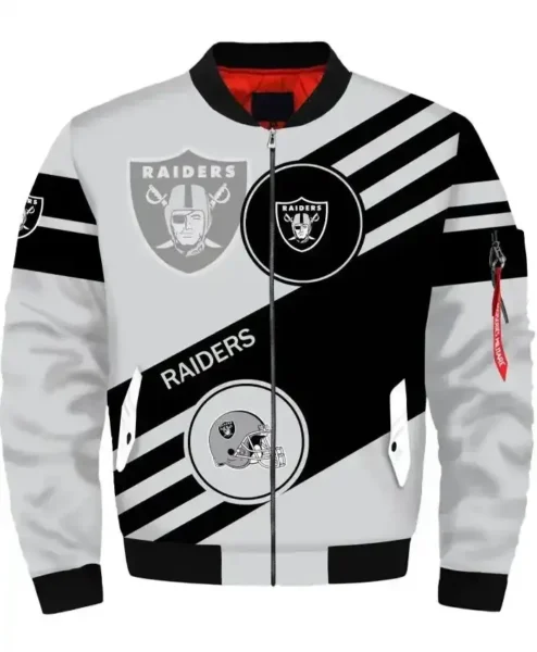 Las Vegas Raiders Bomber Jacket 4.webp