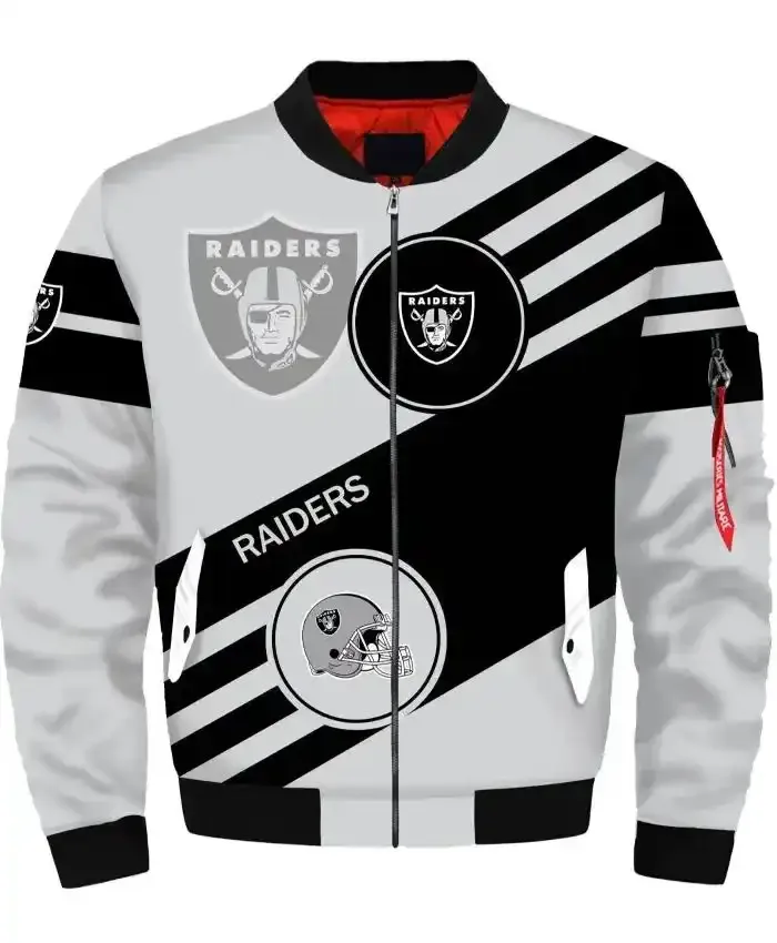 Las Vegas Raiders Bomber Jacket 4.webp