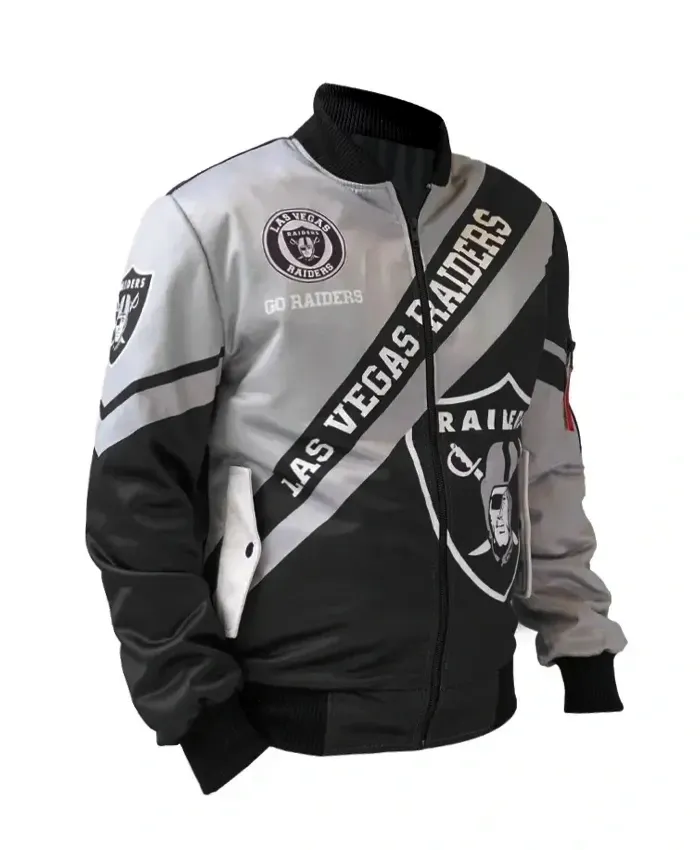 Las Vegas Raiders Bomber Jacket 8.webp