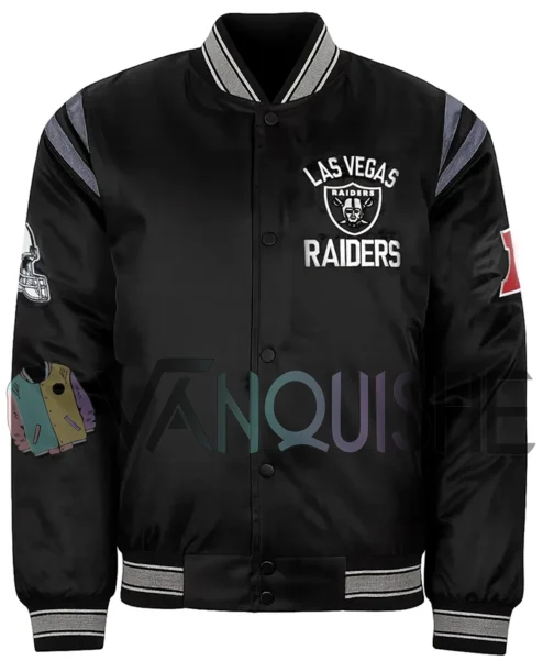 Las Vegas Raiders Tailback Varsity Jacket front.webp
