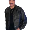 Lionel Richie American Idol S23 Black Leather Jacket
