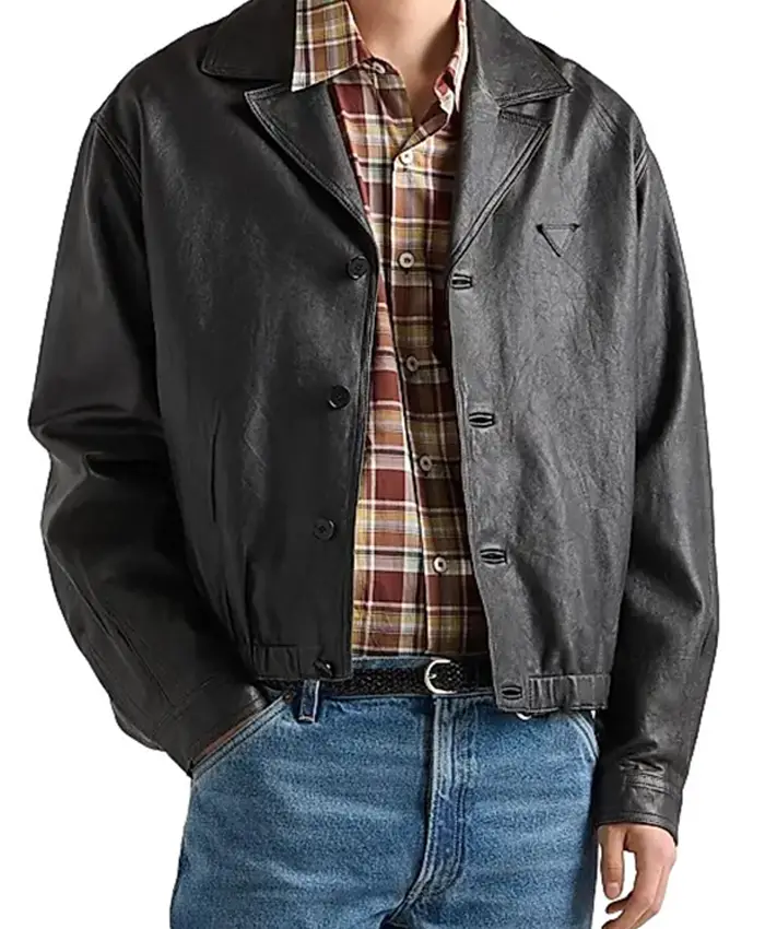 Lionel Richie American Idol S23 Leather Black Jacket