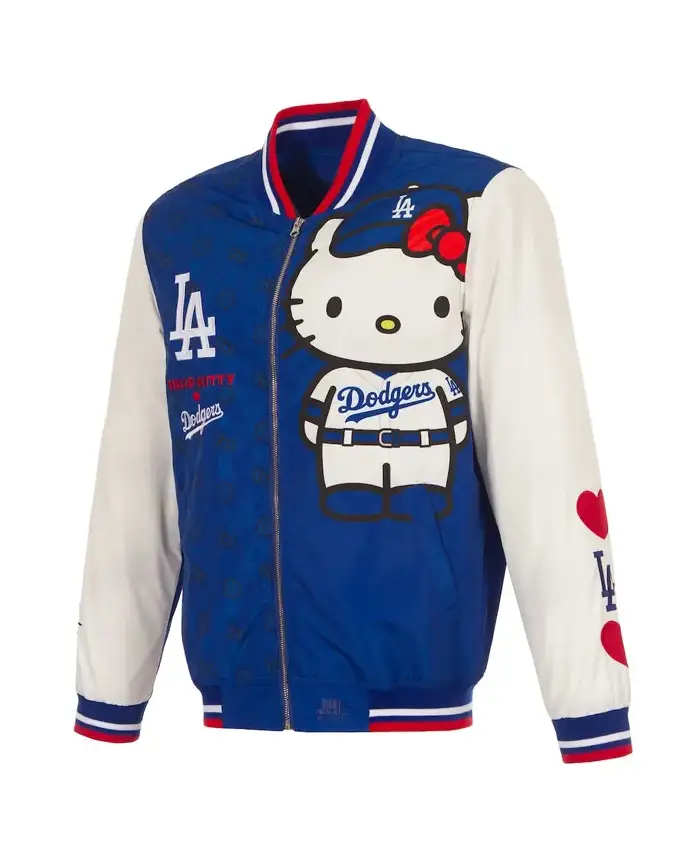 Los Angeles Dodgers x Hello Kitty Bomber Jacket.webp