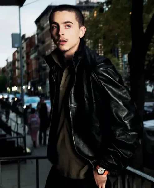 Los Angeles Timothee Chalamet Leather Jacket