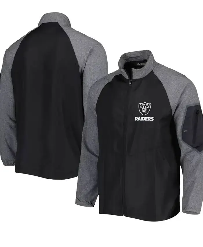 Mae Lind Las Vegas Raiders Windbreaker Full Zip Jacket.webp
